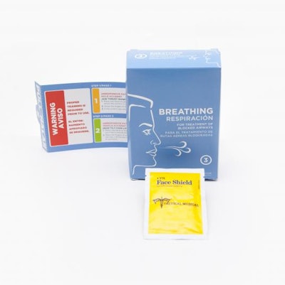 Las instrucciones priorizan el componente del kit de Tramedic que se usará primero.