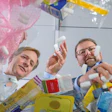 Dr. Andreas Kicherer y Dr. Stefan Gräter, de BASF.