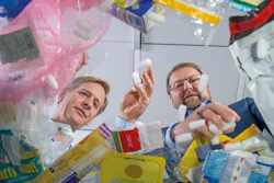 Dr. Andreas Kicherer y Dr. Stefan Gräter, de BASF.