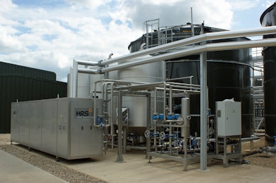 Muntons usa el Sistema de Pasteurizado de Lodos de Lotes de 3 Tanques con Recuperación de Energía.