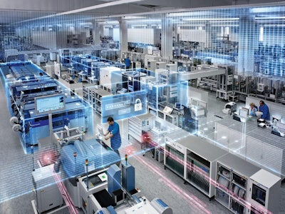 Planta industrial de Siemens en Amberg, Alemania.