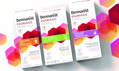 Nuevo envase de Dermarest, producto para combatir la psiorasis.