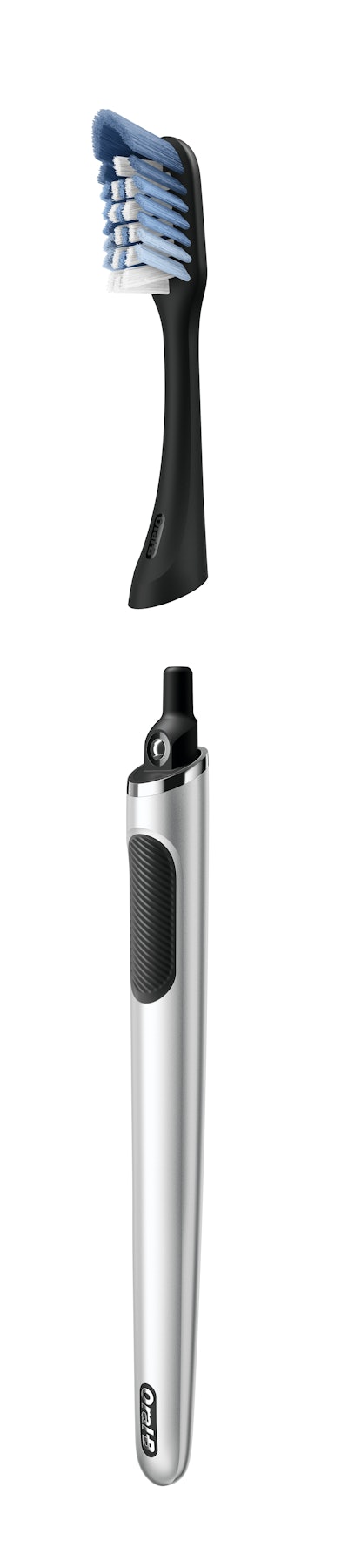 Nuevo diseño Oral-B Clic para cepillos manuales de P&G, que se venderán dentro de la nueva plataforma Loop.