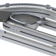 Transportador inteligente de doble carril de FlexLink.