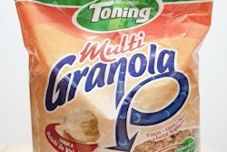 Nuevo envase de Granola para Alimentos Toning, con nuevo zipper de Zip Pak.