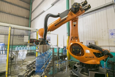 Robótica para paletizado de KUKA en Compañía Cervecera de Nicaragua, CCN