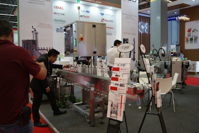 Piso de exposición durante EXPO PACK Guadalajara 2019.