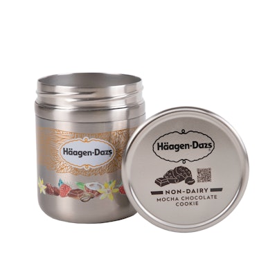 Häagen-Dazs innova con su envase para sus distintos sabores, dentro de la plataforma Loop,