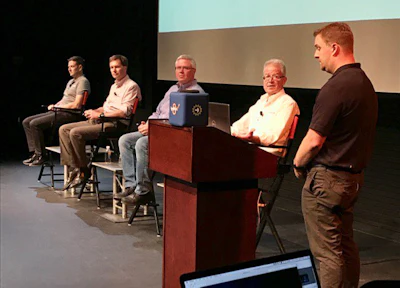Panel de expertos en automatización industrial en Ignition Community Conference 2018 de Inductive Automation.