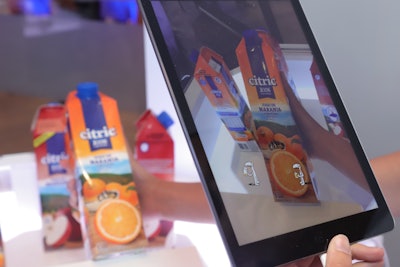 Nueva solución de realidad aumentada de la bebida Citric, en Argentina.