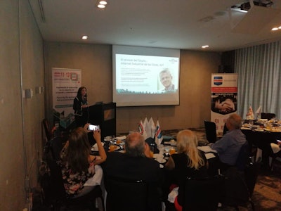 Conferencia del Tour de promoción de EXPO PACK Guadalajara 2019, en México.