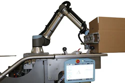 Nueva solución de paletizado con robot colaborativo.