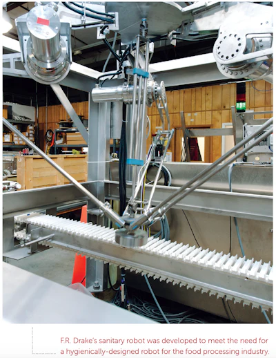 Robot con capacidades sanitarias de F.R. Drake.