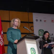 En el acto de lanzamiento, Anne Schumacher, vicepresidenta de Ferias Comerciales de Koelnmesse destacó los beneficios que representa la alianza con Corferias para la organización del evento.