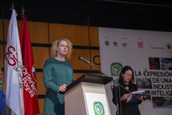 En el acto de lanzamiento, Anne Schumacher, vicepresidenta de Ferias Comerciales de Koelnmesse destacó los beneficios que representa la alianza con Corferias para la organización del evento.