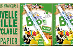 Intermarché lanza en Europa popotes de papel completamente reciclables en algunos de sus envases asépticos