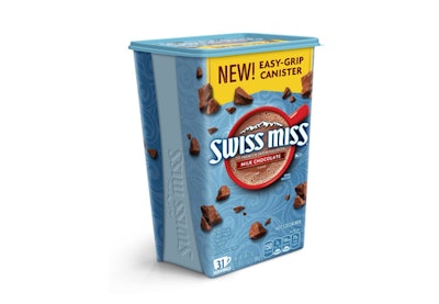 Swiss Miss es la primera marca de cacao con tarrina reciclable