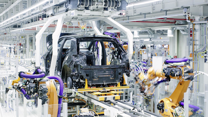 Operaciones de producción en Volkswagen