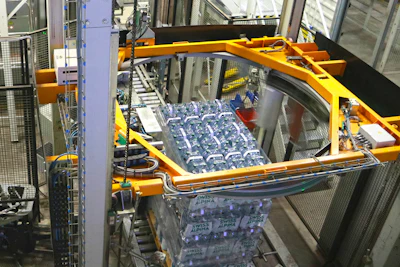 Pearlwater actualiza paletizador PalKombi de Sidel y aumenta eficiencia de su fin de línea