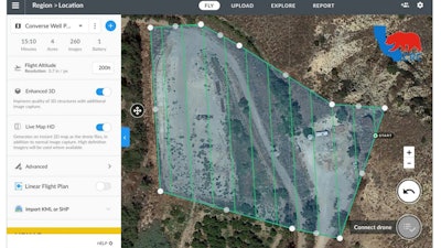 Drones mapean e inspeccionan operaciones energéticas