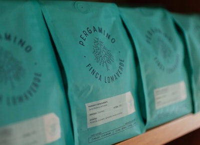 empaque reciclable de Café Pergamino