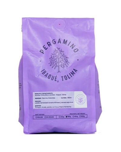 empaque monomaterial de Café Pergamino