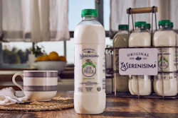 Leche fresca en primeras botellas de PET reciclado postconsumo en Argentina