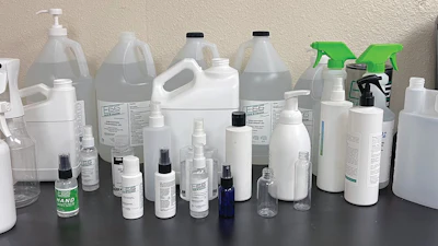 Desde el almacén vacío hasta el embotellado de desinfectante en 3 meses