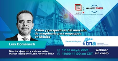 Webinar Enlace EXPO PACK: Visión y perspectivas del mercado mexicano de maquinaria de empaque