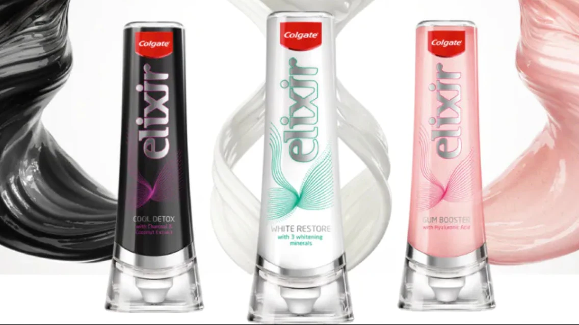 Nueva pasta de dientes de Colgate en empaque de PET transparente y ...