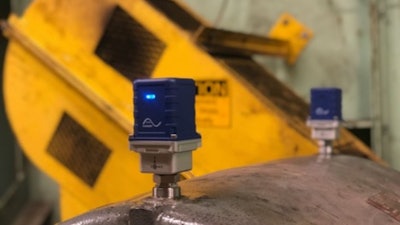 Sensor Machine Health de Augury en equipos industriales.