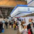 Pabellón de la Asociación para las Tecnologías de Envasado y Procesamiento, PMMI, en Andina Pack 2021. Las compañías AC Horn, Afa Systems, AROL, Axon, Blueprint Automation, Graph-Tech USA, Langguth, Ryson y Zalkin formaron parte de esta participación.