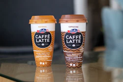 A partir de septiembre de 2021, Emmi comenzó a ofrecer su línea de café helado Caffè Latte listo para consumo, en el Reino Unido, en envases hechos con un 30% de PP reciclado químicamente.
