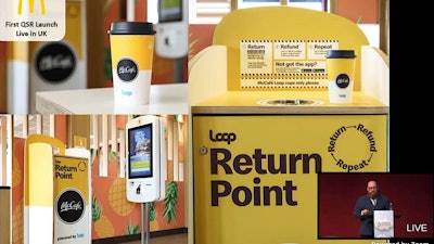 Punto de entrega y empaque de McDonalds