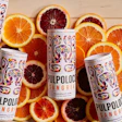 Pulpoloco Sangría está envasada en una lata de papel aséptico de acabado liso de 250 ml, la CartoCan®, que está decorada con gráficos coloridos en forma de mosaico.