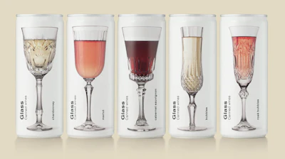 El envase para Vinos en Conserva de Cristal, de Glass Canned Wines, ganador de los Pentawards 2021.