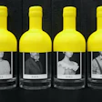 Botella de SAGA Gin, ganadora en los premios Pentawards 2021.