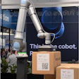 UR20 en acción durante su debut en la feria Automática en Alemania, el 21 de junio de 2022.