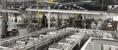 OEE se utiliza para controlar el rendimiento en una línea de conversión de papel tisú en Cascades Tissue Group.