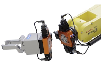 El cambiador de herramientas robótico QC-29 de ATI ha sido diseñado para la clase de robots de carga útil de 25 a 35 kg.