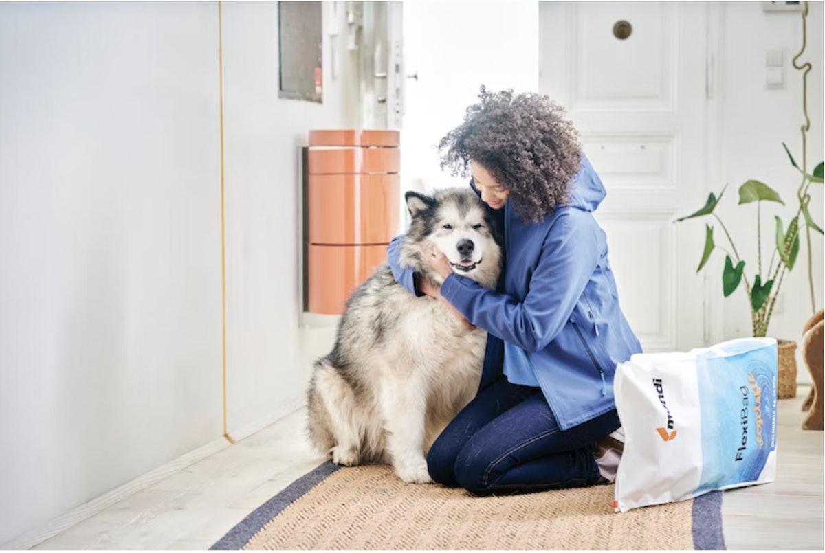 las bolsas de comida para perros iams son reciclables