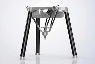 Configuración de robot delta de 3 ejes con ATRO.