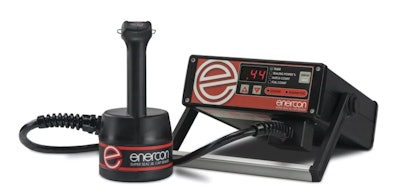 Sistema de sellado de tapas Super Seal Junior de Enercon utilizado en el banco de leche materna.