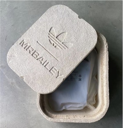 Caja de zapatillas hecha a partir de champiñones de Mr Bailey Adidas - Originals Ozlucent
