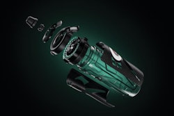 Vista expandida de todo el sistema de botella Smart Gx para la marca Gatorade de Pepsi Co.