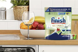 Presentado en las tiendas minoristas de Carrefour en Francia en el otoño del año pasado, la bolsa de papel es la culminación de un proceso de varios pasos de Reckitt para 'lograr el empaque definitivo en términos de sustentabilidad'.
