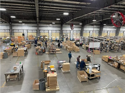 Interior de las instalaciones de PPS Bartonville.