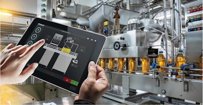 La plataforma de software industrial Movicon de Emerson puede ayudar a supervisar y analizar la efectividad general del equipo de una instalación.