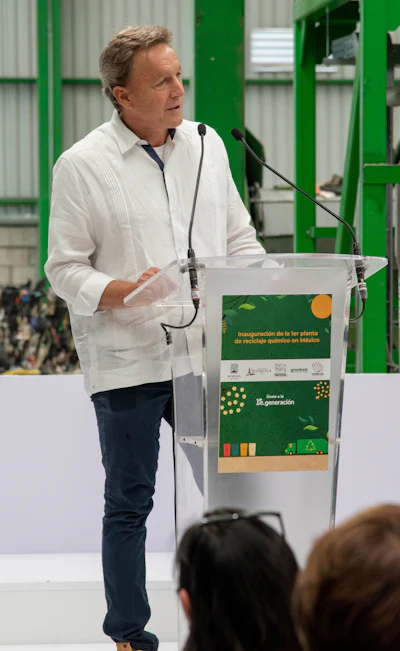 Philippe von Stauffenberg, fundador y director ejecutivo de Greenback, explicó en entrevista exclusiva a Mundo PMMI los alcances de los proyectos que adelanta la compañía en el procesamiento de materiales de difícil reciclabilidad.