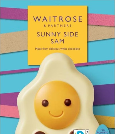 Waitrose ha reducido sus empaques para huevos de pascua en casi 20% este año 2023.